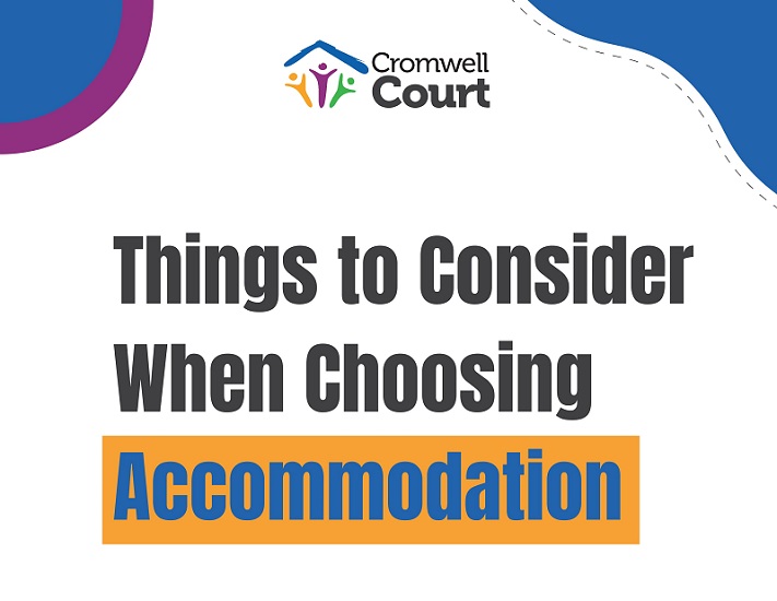 Things to consider when choosing an accommodation
