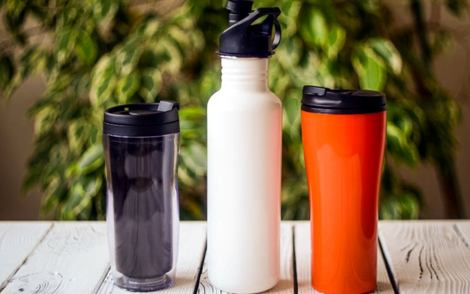Reusable Water Bottle with a Twist
